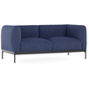 Image de KARTELL canapé à 2 places ASIA (Poussi cste - Tissu Bouclé New et acier peint)