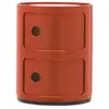 Image de KARTELL table de chevet COMPONIBILI à deux éléments (Orange - ABS)