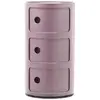 Image de KARTELL table de chevet COMPONIBILI à trois éléments (Mauve - ABS)
