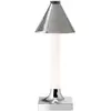 Image de KARTELL lampe de table GOODNIGHT CAP BATTERY (Chrome brillant - PMMA, ABS et PP recyclé)