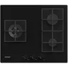 Image de Table de cuisson gaz - ROSIERES - RVG63B4MBB/1 - 3 foyers - Allumage 1 main - Surface en verre
