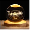 Image de Veilleuse Boule de Cristal Système Solaire