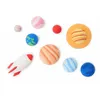 Image de Lot de 9 gommes - LEGAMI - Système Solaire - Éducatives - Colorées - Mixte