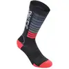 Image de Chaussettes hautes vélo Alpinestars Drop noires/rouges (22 cm)- M