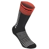 Image de Chaussettes hautes vélo Alpinestars Drop noires/rouges (19 cm)- M