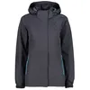 Image de Veste imperméable à capuche avec ventilation femme CMP - antracite