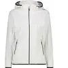 Image de Veste imperméable à capuche zippé femme CMP Blanc 32A0456-A001