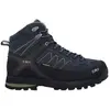 Image de Chaussures CMP Moon Mid bleu nuit vert - 43