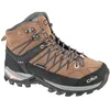 Image de Baskets CMP Rigel Mid Wmn WP - Marron - Femme - Lacets - Synthétique