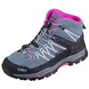 Image de Chaussures de randonnée CMP Rigel Mid Trekking Gris - Mixte/Enfant - Respirant