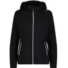 Image de Veste imperméable à capuche zippé femme CMP Noir 32A0456-U901