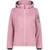 Image de Veste imperméable à capuche femme CMP - fard mel./bianco - M - Alpinisme - Légère et respirante