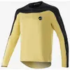 Image de Maillot Alpinestars Drop Meta manche longue jaune noir - M
