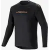 Image de Maillot Alpinestars A-Aria Polartec Switch manches longues noir foncé orange - XL