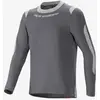 Image de Maillot Alpinestars A-Dura Dri Wool manches longues gris foncé blanc - S