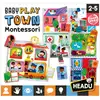 Image de Puzzle Headu Montessori 25,7 X 25 Cm Multicolor Carton