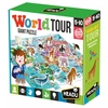 Image de Headu Mu26258 Jeu De Société World Tour 45 Min Jeu De Cartes Éducatif