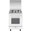 Image de Glem gas - cuisinière gaz 57l 4 feux blanc ga660cvmwh - GA660CVMWH