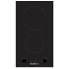 Image de Domino Vitrocéramique 30 Cm - 2 Hi-light - 3 Kw - Manettes Frontales - Glem - Gth32k01