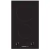Image de Glem gas - domino vitrocéramique 29cm 3000w noir gth32k01 - GTH32K01