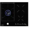 Image de Plaque mixte - AIRLUX - ATGI612BK - Induction - 3 foyers - Verre trempé