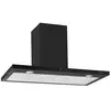 Image de Airlux - hotte décorative murale 90cm 636 m3h noir ahbs960bk - AHBS960BK