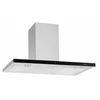 Image de Hotte Décorative Ahbs960ss Inox Bandeau Verre Noir 90 Cm Airlux