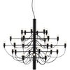 Image de FLOS lampe à suspension 2097/30 (Noir avec ampoules givré - Acier)