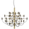 Image de FLOS lampe à suspension 2097/30 (Laiton avec ampoules givrOttone e base grey lava - Acier)