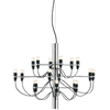 Image de FLOS lampe à suspension 2097/18 (Chrome avec ampoules dépolies - Acier)