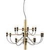 Image de FLOS lampe à suspension 2097/18 (Laiton avec ampoules givrOttone e base grey lava - Acier)