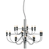 Image de FLOS lampe à suspension 2097/18 (Chrome avec ampoules transparentes - Acier)
