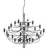 Image de FLOS lampe à suspension 2097/30 (Chrome avec ampoules claires - Acier)