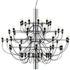 Image de FLOS lampe à suspension 2097/50 (Chrome avec ampoules claires - Acier)