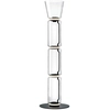 Image de FLOS lampadaire NOCTAMBULE (3 High Cylinders & Cone - Verre soufflé / Aluminium moulé sous pression noir)