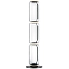 Image de FLOS lampadaire NOCTAMBULE (3 High Cylinders - Verre soufflé / Aluminium moulé sous pression noir)