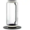 Image de FLOS lampadaire NOCTAMBULE (1 Low Cylinder - Verre soufflé / Aluminium moulé sous pression noir)