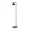 Image de FLOS lampadaire CAPTAIN FLINT (Noir et marbre noir Marquina - Acier, aluminium, laiton, marbre, polycarbonate)