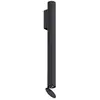 Image de FLOS lampe murale FLAUTA RIGA H 500 mm (Noir - Aluminium)