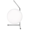Image de FLOS lampe de table IC T1 LOW (Acier chromAcciaio cromato e base occhio di pernice - Verre soufflé et métal)