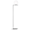 Image de FLOS lampadaire IC F1 (Acier chromé - Verre soufflé et métal)