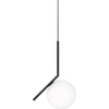 Image de FLOS lampe à suspension IC S1 (Noir - Verre soufflé et métal)