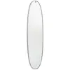 Image de FLOS miroir mural avec éclairage LA PLUS BELLE (Aluminium brillant - aluminium et verre)