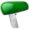 Image de FLOS lampe de table SNOOPY (Vert - Marbre / Métal)