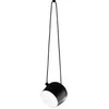 Image de FLOS lampe à suspension AIM SMALL (Noir - aluminium / polycarbonate)