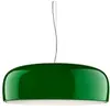 Image de FLOS lampe à suspension SMITHFIELD PRO S à LED (Vert - Méthacrylate / aluminium)