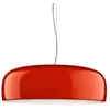 Image de FLOS lampe à suspension SMITHFIELD PRO S à LED avec DIMMER DALI (Rouge - Méthacrylate / aluminium)