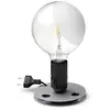 Image de FLOS lampe de table LAMPADINA (Noir ED - Aluminium)