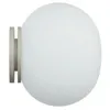 Image de FLOS lampe murale applique ou lampe au plafond plafonnier MINI GLO-BALL (MINI C/W - Verre blanc opale)