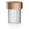 Image de FLOS lampe de table LAST ORDER (Copper / Fluted - Verre, métal et polycarbonate)